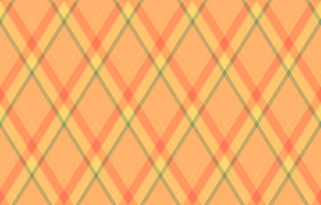 Argyle seamless pattern of geometric rhombus. Harlequin check wallpaper design. Vector classic...