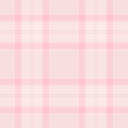 Retro fabric check pattern, illustration textile tartan seamless. Seasonal texture plaid background vector in light and white colors palette.のイラスト素材