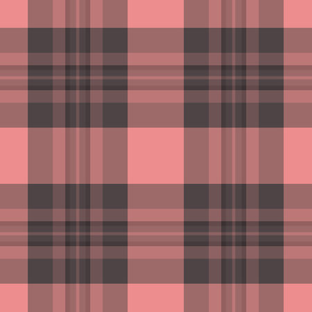 Bandana fabric seamless vector, goose foot background pattern textile. November plaid texture tartan...