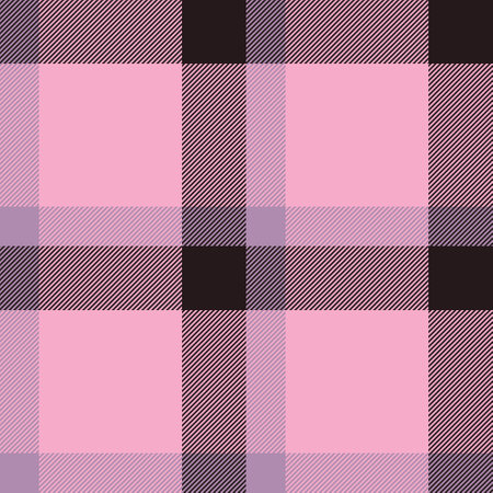 Season fabric texture tartan, pride check pattern seamless. Peach background textile vector plaid in...