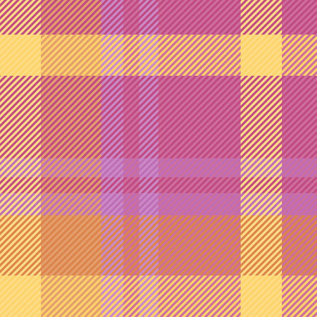 Sample texture plaid textile, interior seamless vector pattern. Vintage fabric check background...