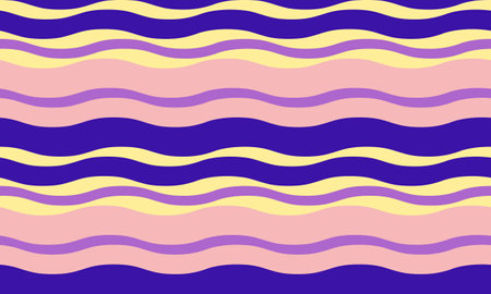 Abstract background with wavy, flowing stripes in vibrant colors, creating a rippled, liquid effect....