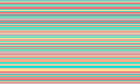 Geometric stripes seamless vector pattern with horizontal lines in varied colors, creating an abstract background. Ideal for textile design, wallpaper, graphic print.のイラスト素材
