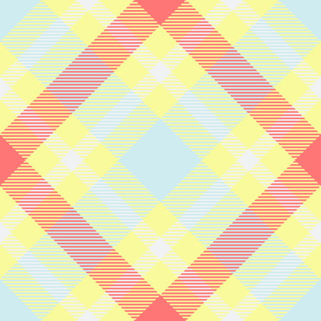 Vibrant pastel plaid pattern, perfect for textile design, website backgrounds, or packaging.