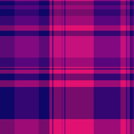 Vibrant purple and pink plaid pattern. Perfect for fashion, textiles, website backgrounds, or any...