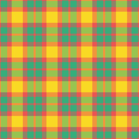 Vibrant checkered pattern in sunny hues. Perfect for textile design, website backgrounds, or cheerful branding. This cheerful, repeating texture evokes feelings of warmth and optimism.のイラスト素材