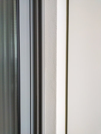 Modern, minimalist architectural detail featuring clean lines and textures. Ideal for backgrounds,...