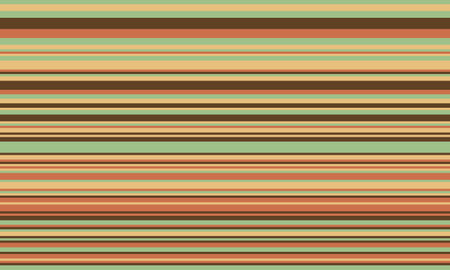Horizontal stripes in muted earth tones create a calming, retroinspired pattern perfect for backgrounds, website design, or textile prints.のイラスト素材