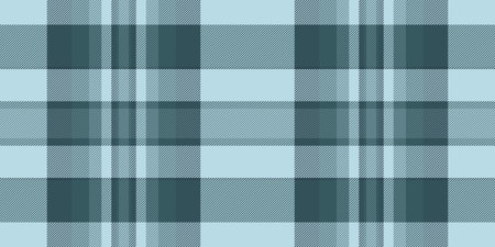 Subtle teal and light blue plaid pattern. Perfect for textile design, backgrounds, or website design. This calming, textured image evokes feelings of serenity and classic style.のイラスト素材