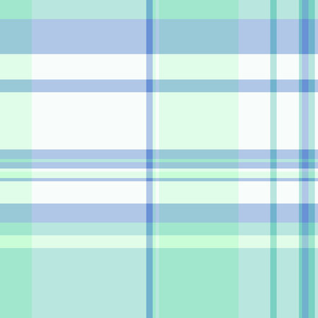 Striped tartan plaid texture, track seamless pattern fabric. 50s textile background check vector in...