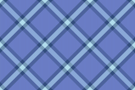 Elegant blue and light blue plaid pattern. Perfect for textile design, apparel, wrapping paper, or...