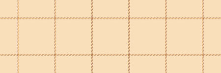 Subtle beige grid pattern, reminiscent of stitched fabric or handdrawn lines. Elegant, minimalist design ideal for backgrounds, textures, or website layouts.のイラスト素材