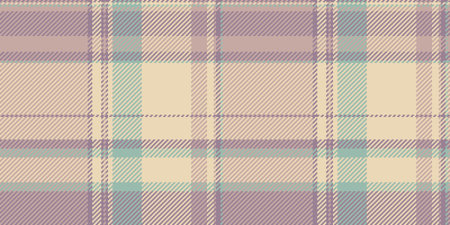 Soft, pastel plaid pattern in muted pinks, greens, and beige. Perfect for textile design, fashion,...