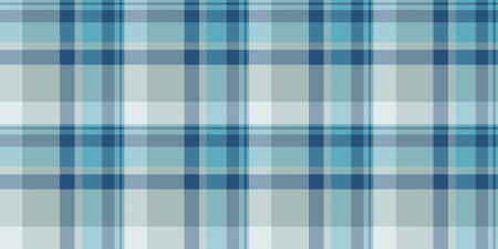 Serene teal and white plaid pattern. Perfect for textile design, website backgrounds, or crafting...