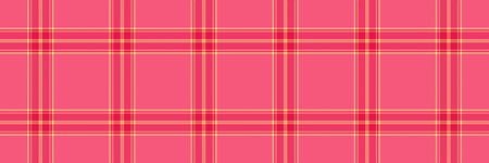 Vibrant pink and coral plaid pattern. Perfect for textile design, fashion, websites, and branding. This cheerful, seamless texture offers a playful yet sophisticated aesthetic.のイラスト素材