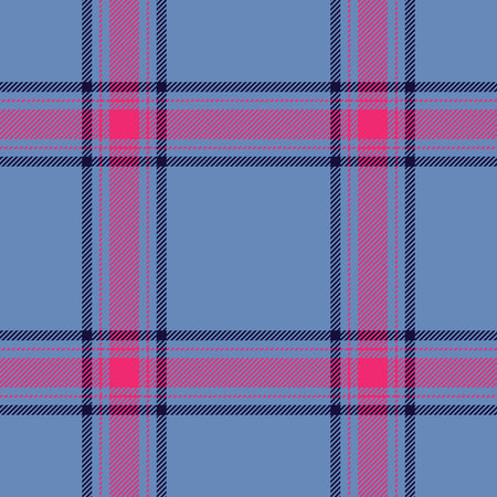 Vibrant pink and blue plaid pattern. Perfect for textile design, fashion, websites, or wrapping...