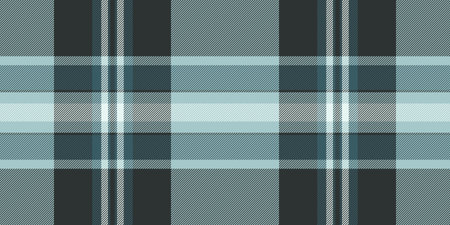 Elegant teal and charcoal plaid pattern. Perfect for textile design, website backgrounds, or fashion projects.のイラスト素材