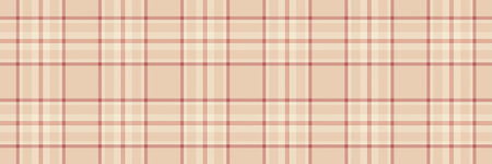 Subtle blush pink and cream plaid pattern. Perfect for textile design, website backgrounds, or stationery. This soft, elegant check evokes feelings of warmth and comfort.のイラスト素材