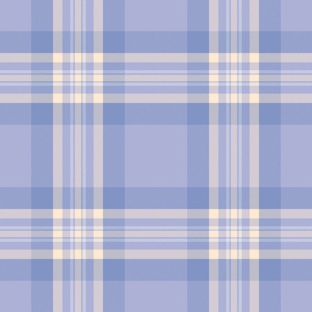 Subtle pastel blue and cream plaid pattern. Perfect for textile design, apparel, home decor, and website backgrounds.のイラスト素材