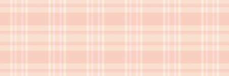 Delicate pastel pink and cream plaid pattern. Perfect for backgrounds, textile designs, or website templates. This subtle, soft texture evokes feelings of serenity and femininity.のイラスト素材