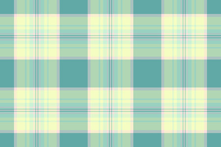 Pastel plaid pattern in soft greens and yellows. A versatile textile background for design, fashion,...