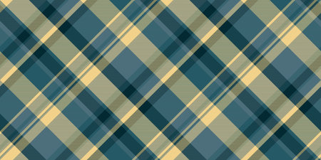 Wallpaper plaid seamless vector, strong textile tartan background. Girly texture fabric check...