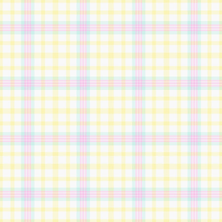 Present textile check seamless, kitchen pattern texture fabric. Size tartan background plaid vector in white and light colors palette.のイラスト素材