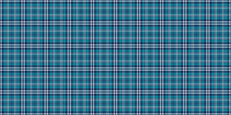 Cut out background check seamless, shape textile texture tartan. Exotic plaid fabric pattern vector in blue and cyan colors palette.のイラスト素材