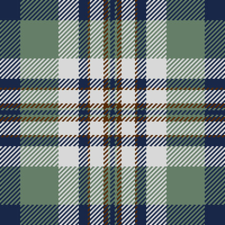 Sophisticated sage green, navy blue, and white plaid pattern.  Ideal for textile design, fashion,...