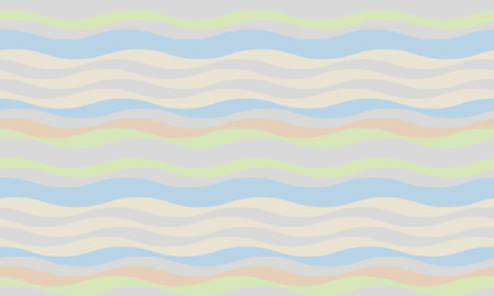 Serene pastel wavy stripes background. Perfect for websites, presentations, or print designs needing...