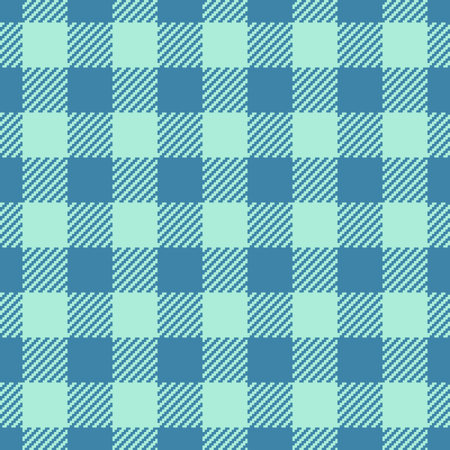 Seamless teal and mint green buffalo plaid pattern. Perfect for textile design, scrapbooking, or...