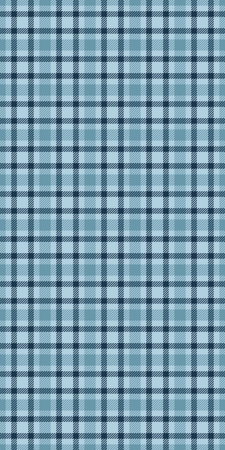 Merry textile background texture, layered tartan seamless check. British fabric plaid vector pattern in cyan and light colors palette.のイラスト素材