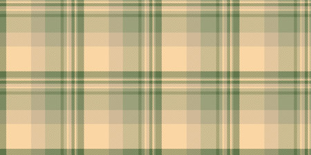 Elegant beige and sage green plaid pattern. Perfect for textile design, fashion, home decor, or...
