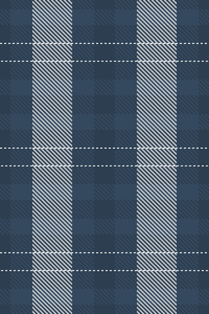Elegant navy blue and white plaid pattern. Perfect for textile design, website backgrounds, or...