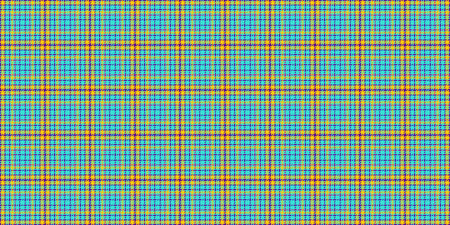 Vibrant teal, gold, and purple plaid pattern. Perfect for textile designs, website backgrounds, or...