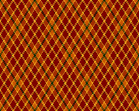 Argyle seamless pattern of geometric rhombus. Harlequin check wallpaper design. Vector classic...
