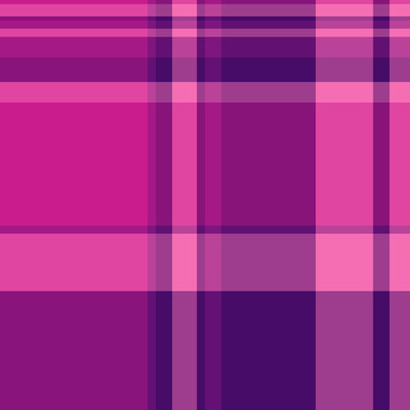 Abstract plaid pattern in pink and purple hues. Versatile background for graphic design, textiles, fashion, or modern branding. Contemporary vibrant.のイラスト素材
