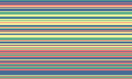 Vibrant horizontal stripes in pastel hues create a cheerful, versatile background. Perfect for websites, social media, packaging, or textile designs.のイラスト素材