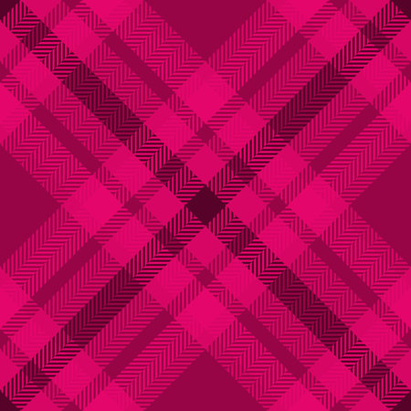 Vibrant pink plaid pattern, seamless and eyecatching. Ideal for backgrounds, textiles, and design...