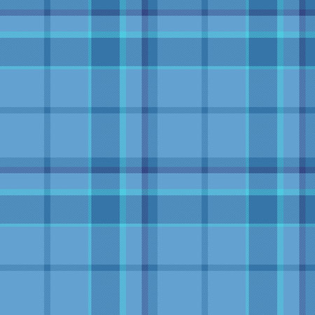 Classic blue plaid pattern. Cozy and traditional design, perfect for backgrounds, textiles, or adding a touch of warmth to any project. Versatile and timeless.のイラスト素材