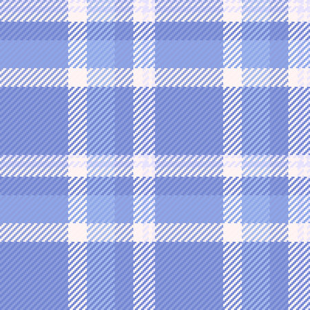Soft blue plaid seamless pattern. A calming, classic design ideal for backgrounds, textiles, web...