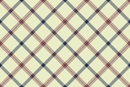 Classic plaid pattern, seamless and versatile. Perfect for backgrounds, textiles, or graphic design. Timeless texture with a clean, polished look.のイラスト素材