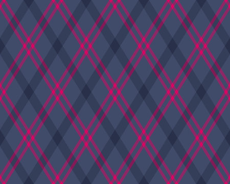 Argyle seamless pattern of geometric rhombus. Harlequin check wallpaper design. Vector classic diamond shaped textile material for web background, print fabric clothing, sweater, wrapping paper, gift card, invitation.のイラスト素材