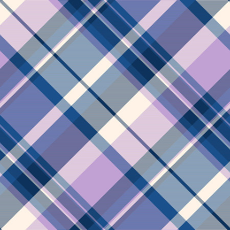 Scrap check textile fabric, new year seamless tartan background. Unique pattern vector plaid texture...