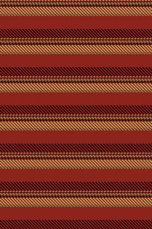 Farketing pattern vector seamless, tablecloth textile texture lines. Ttyling vertical stripe background fabric in red and black colors palette.のイラスト素材
