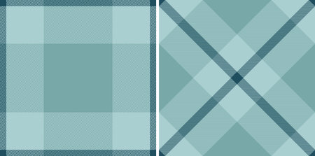 Elegant teal plaid background. Classic tartan pattern suitable for designs requiring a sophisticated, traditional, and versatile textile texture.のイラスト素材