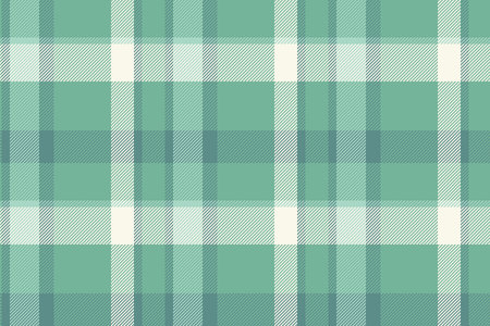 Classic, refreshing plaid pattern in serene greens. Seamless tartan texture evokes comfort, tradition, and style. Great for backgrounds, textiles, and designs.のイラスト素材