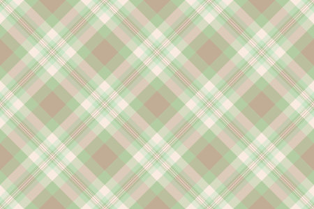 Glamor tartan plaid fabric, self pattern background texture. Deco vector check seamless textile in light and pastel colors palette.のイラスト素材