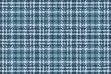 Classic plaid pattern in calming blue tones. Seamless texture ideal for backgrounds, textiles, apparel design, and crafting projects with a traditional feel.のイラスト素材