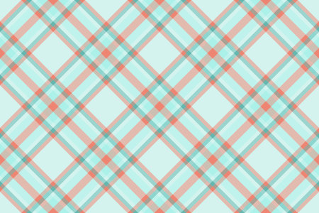 Present vector tartan texture, gentleman textile plaid pattern. Idyllic check background fabric...